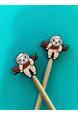 Comma Craft Co Stitch Stoppers - Sloths (Tan) - Comma Craft Co.