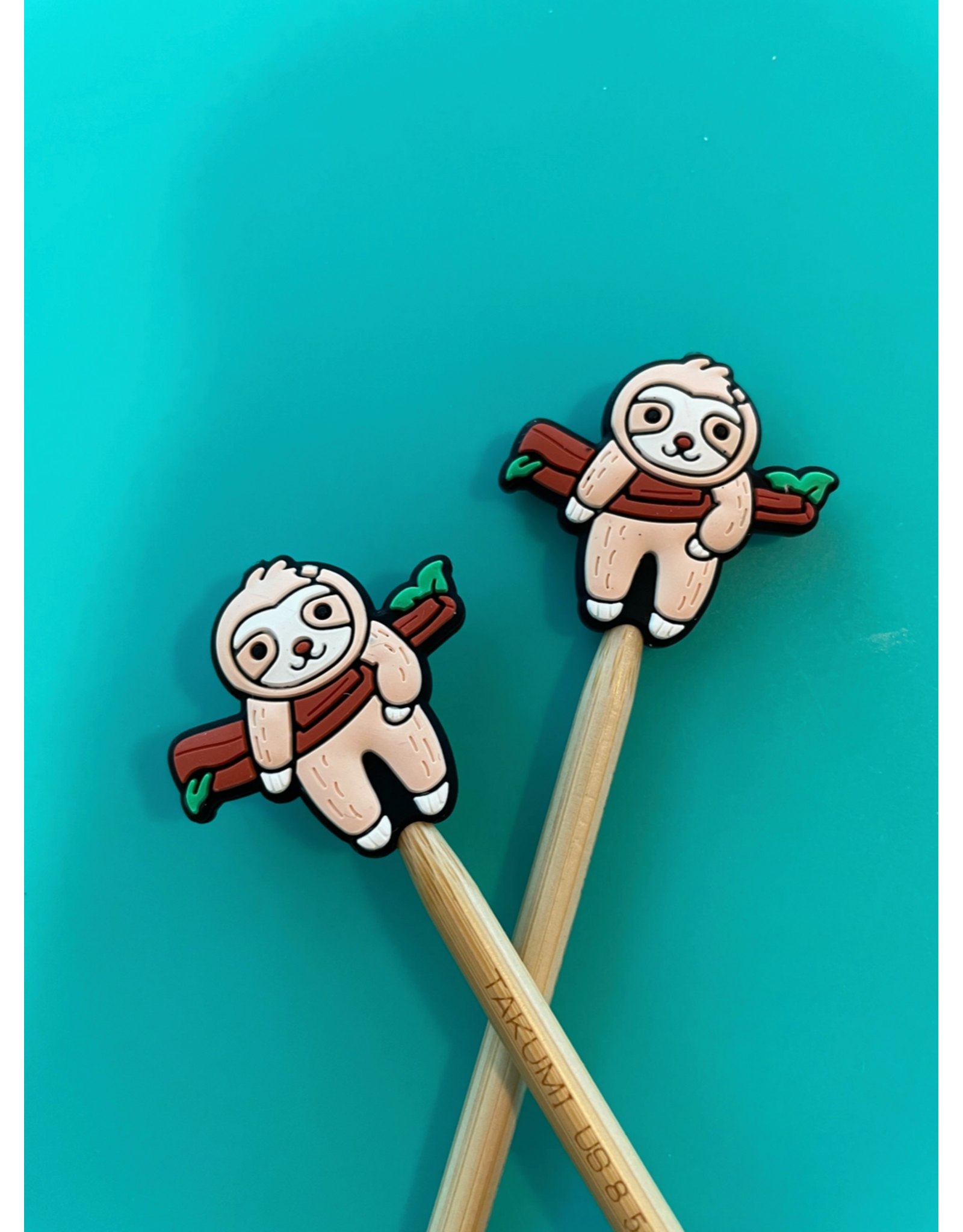 Comma Craft Co Stitch Stoppers - Sloths (Tan) - Comma Craft Co.