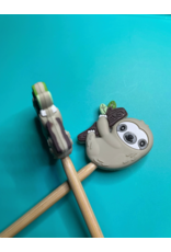 Comma Craft Co Stitch Stoppers - Sloths (Gray) - Comma Craft Co.