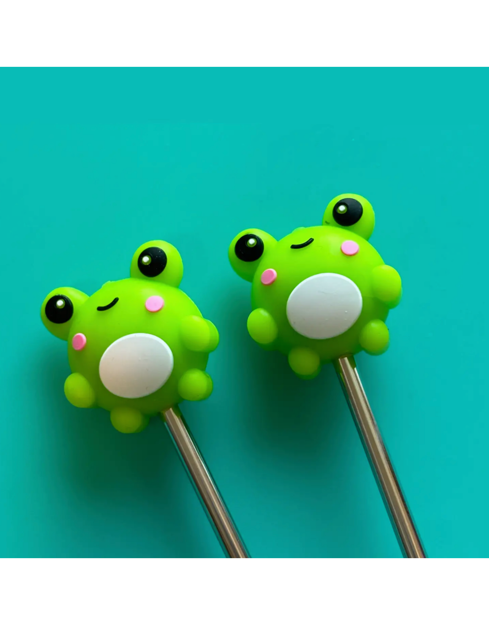 Comma Craft Co Stitch Stoppers - Frogs - Comma Craft Co.