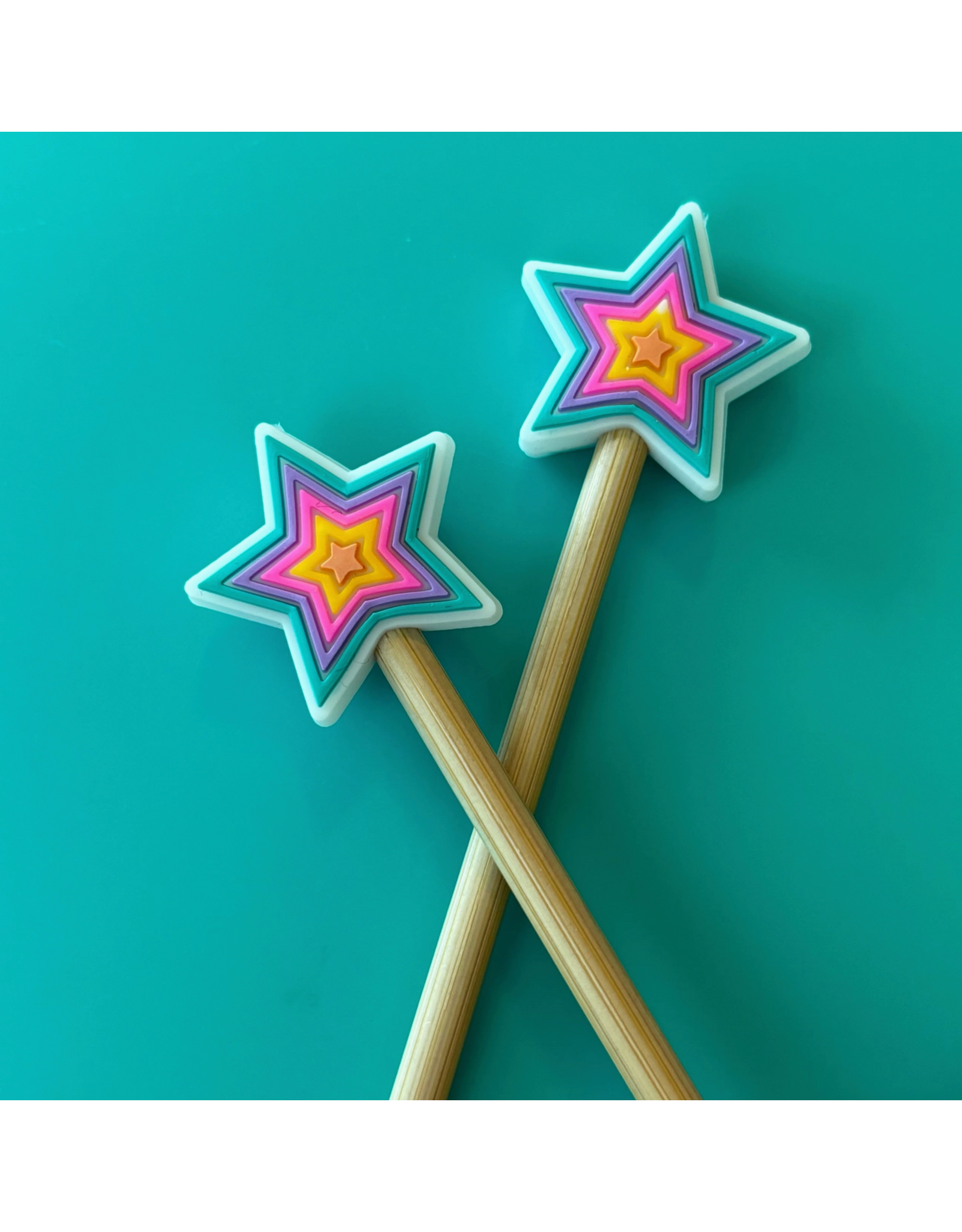 Comma Craft Co Stitch Stoppers - Rainbow Stars - Comma Craft Co.