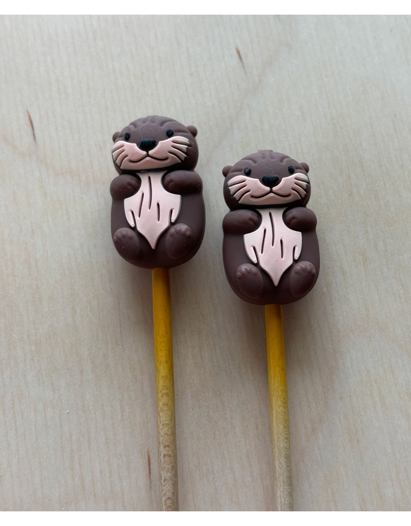 Comma Craft Co Stitch Stoppers - Sea Otters - Comma Craft Co.