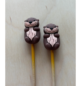Comma Craft Co Stitch Stoppers - Sea Otters - Comma Craft Co.