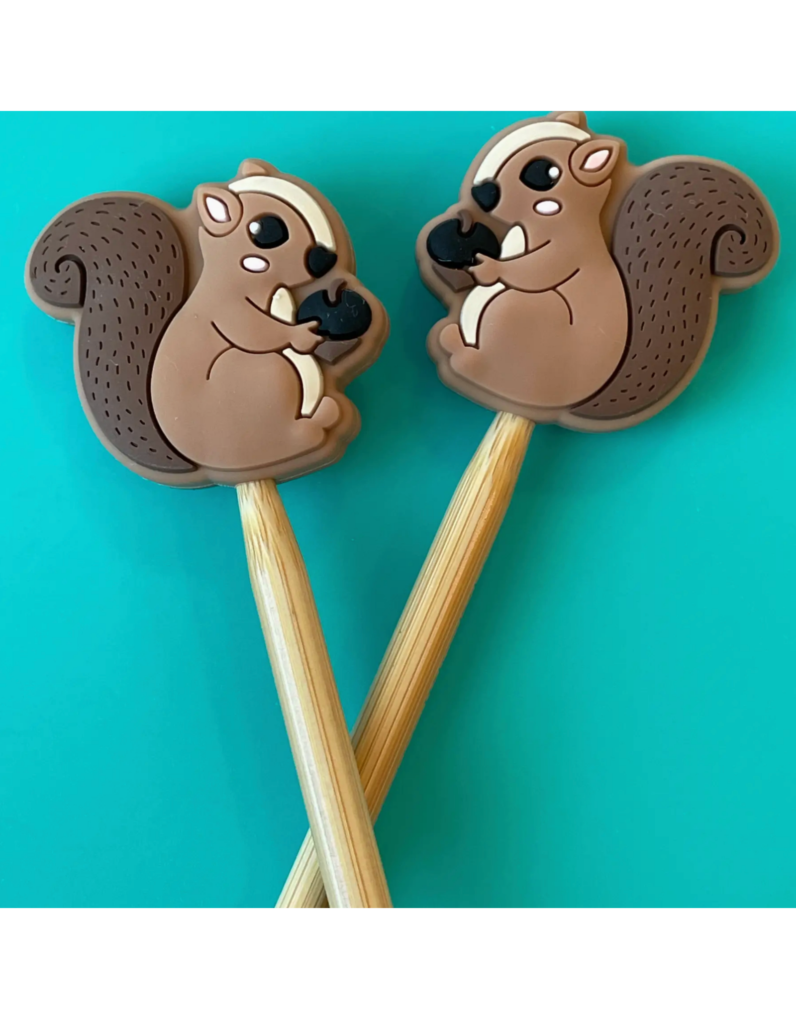 Comma Craft Co Stitch Stoppers - Squirrels - Comma Craft Co.