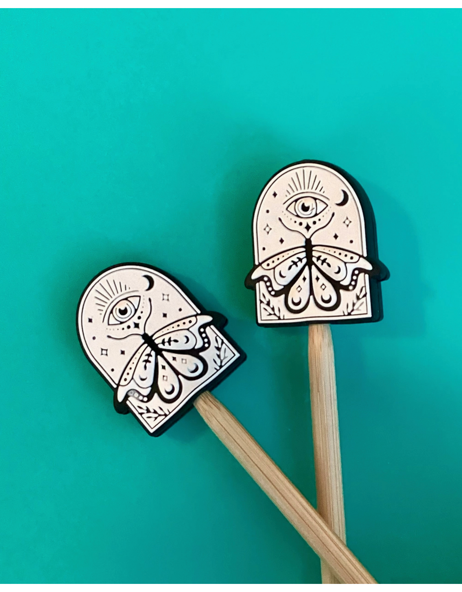 Comma Craft Co Stitch Stoppers - Moths - Comma Craft Co.