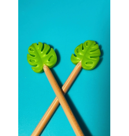 Comma Craft Co Stitch Stoppers - Monstera Leaves - Comma Craft Co.