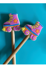 Comma Craft Co Stitch Stoppers - Roller Skates (Pink) - Comma Craft Co.