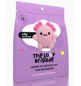 The Loop Brigade The Loop Brigade: Diy Mini Crochet Kit - Lily the Axolotl