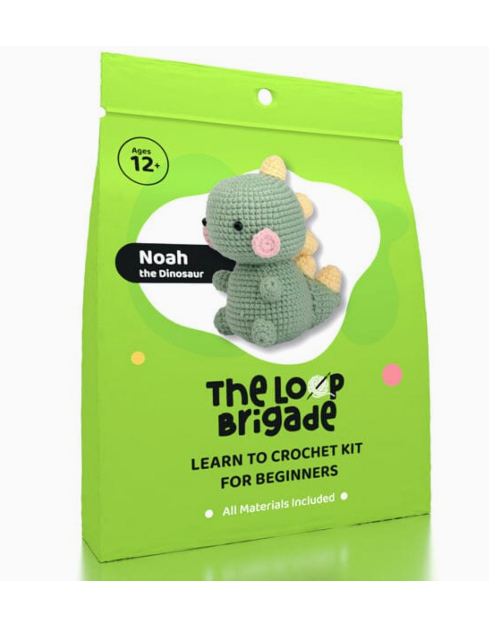 The Loop Brigade The Loop Brigade: Diy Mini Crochet Kit - Noah the Dinosaur