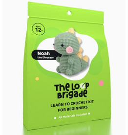 The Loop Brigade The Loop Brigade: Diy Mini Crochet Kit - Noah the Dinosaur
