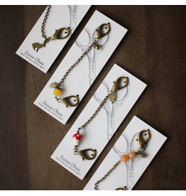 NNK Press Woodland Scissor Chain - Rabbit w/orange spheres - NNK Press