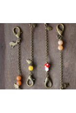 NNK Press Woodland Scissor Chain - Mushroom - NNK Press