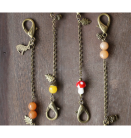 NNK Press Woodland Scissor Chain - Mushroom - NNK Press