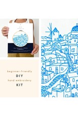 Embroidery & Sage Oia, Santorini | Greece - Embroidery Kit - Embroidery and Sage