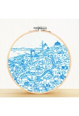 Embroidery & Sage Oia, Santorini | Greece - Embroidery Kit - Embroidery and Sage