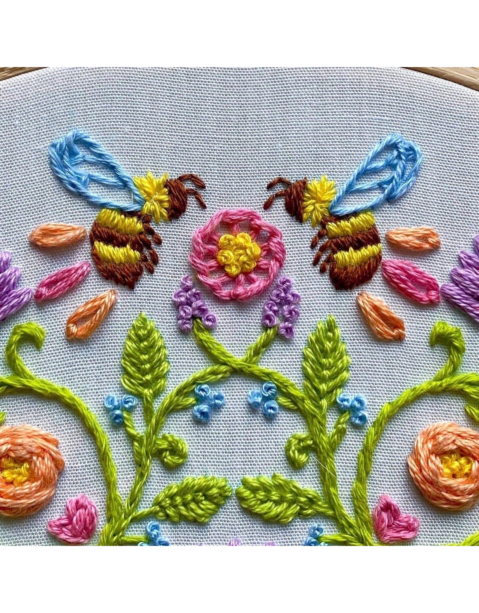 Stitches By Tiff Bee Mandala Sampler - Craft Diy Embroidery Kit - Stitches By Tiff
