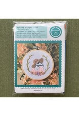 Stitches By Tiff Spring Plague Girl - Craft Diy Embroidery Kit - Stitches By Tiff