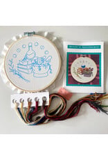 Stitches By Tiff Witch's Apothecary - Craft Diy Embroidery Kit - Stitches By Tiff