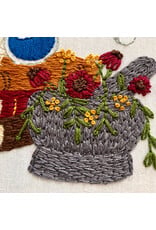 Stitches By Tiff Witch's Apothecary - Craft Diy Embroidery Kit - Stitches By Tiff
