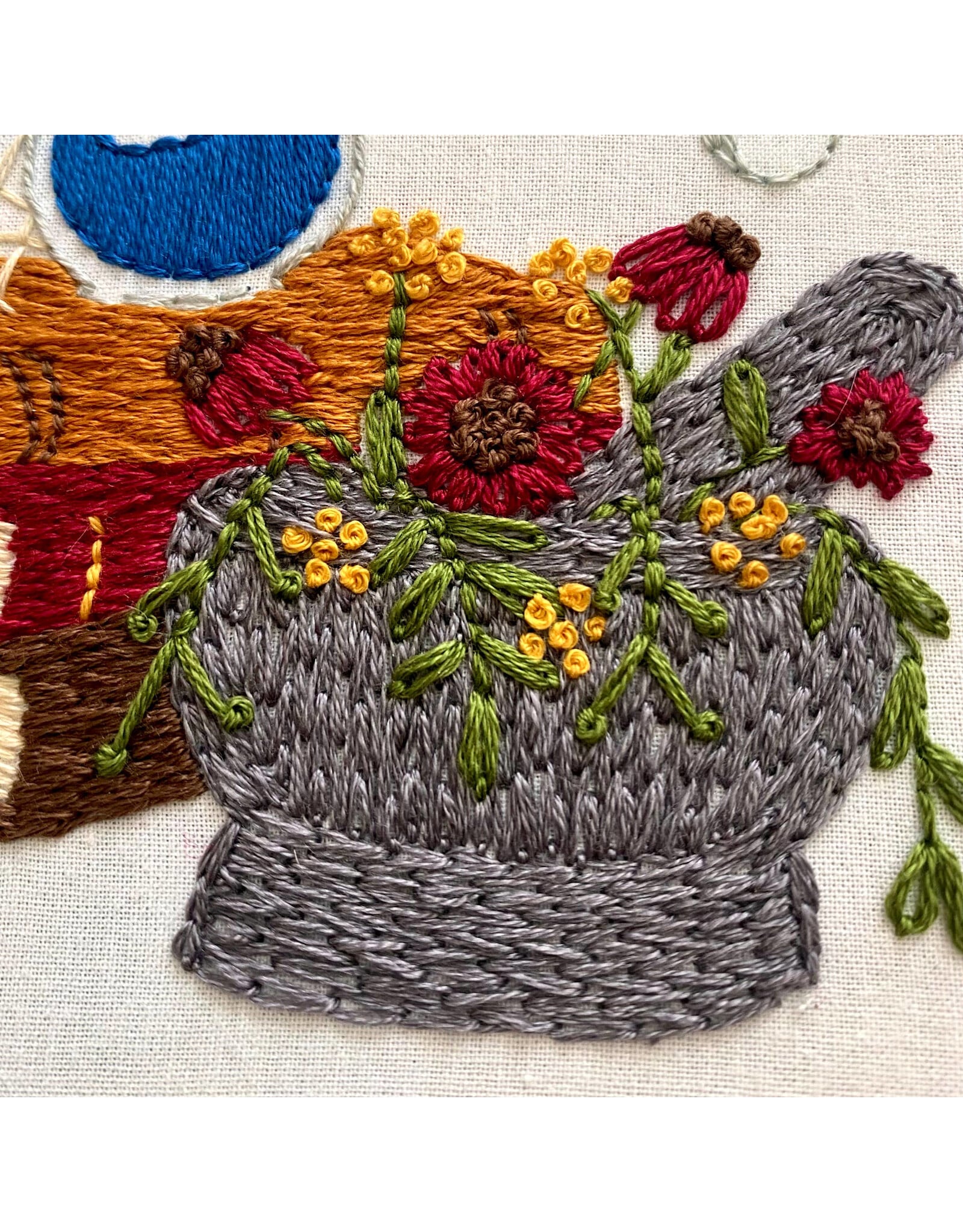 Stitches By Tiff Witch's Apothecary - Craft Diy Embroidery Kit - Stitches By Tiff