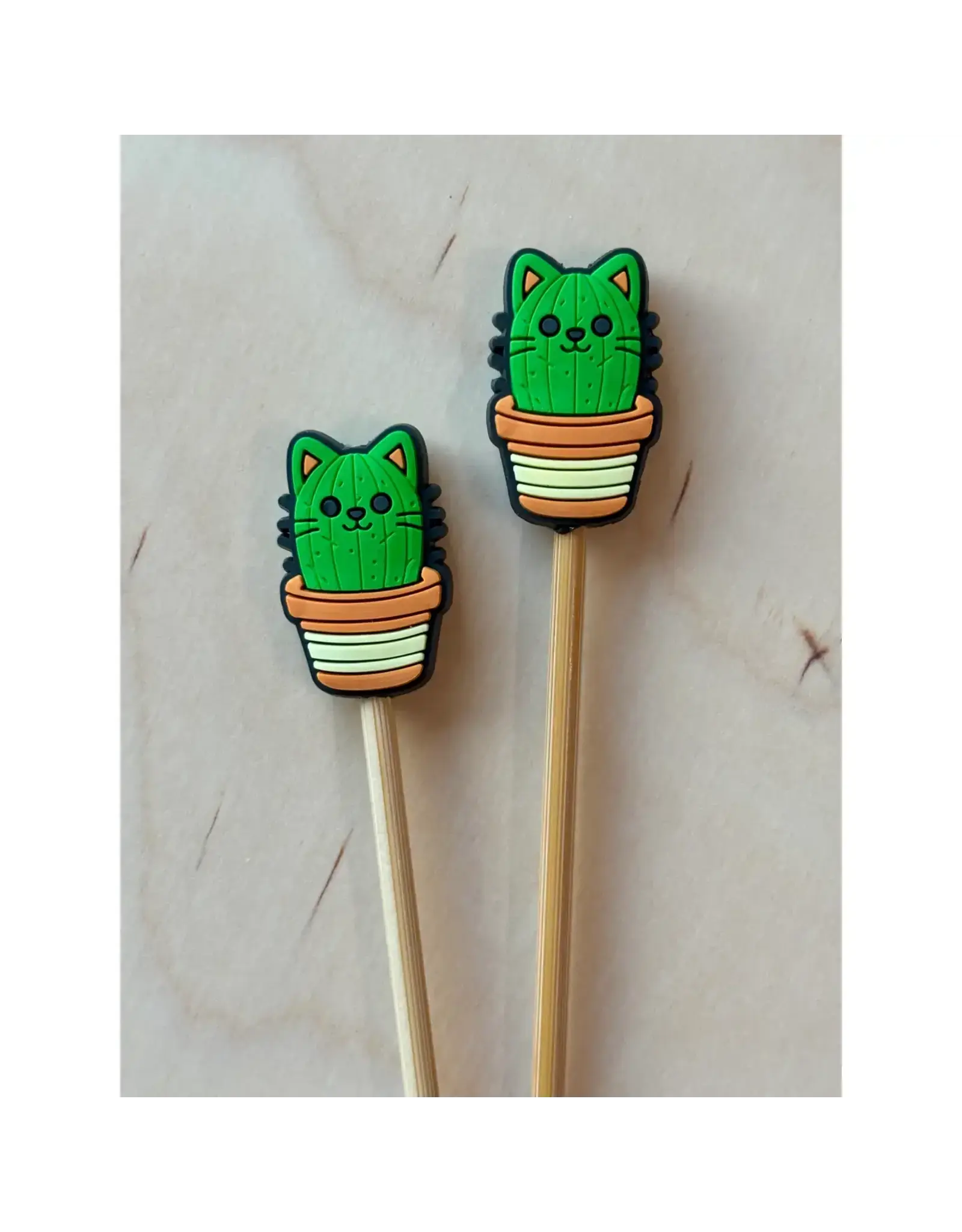 Comma Craft Co Stitch Stoppers - Cat Cactus - Comma Craft Co.