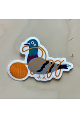 Comma Craft Co Yarn Pigeon sticker