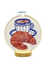 Hook, Line and Tinker Croissant Complete Embroidery Kit - Hook, Line and Tinker