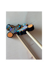 Comma Craft Co Stitch Stoppers - Glitter Pigeon- Comma Craft Co.