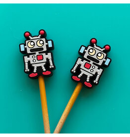 Comma Craft Co Stitch Stoppers - Robot Retro - Comma Craft Co.