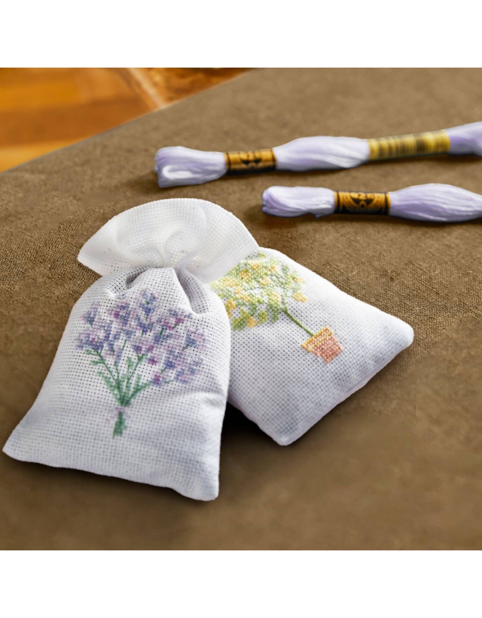 DMC Designer Cross Stitch Kit - Fragrance Bag