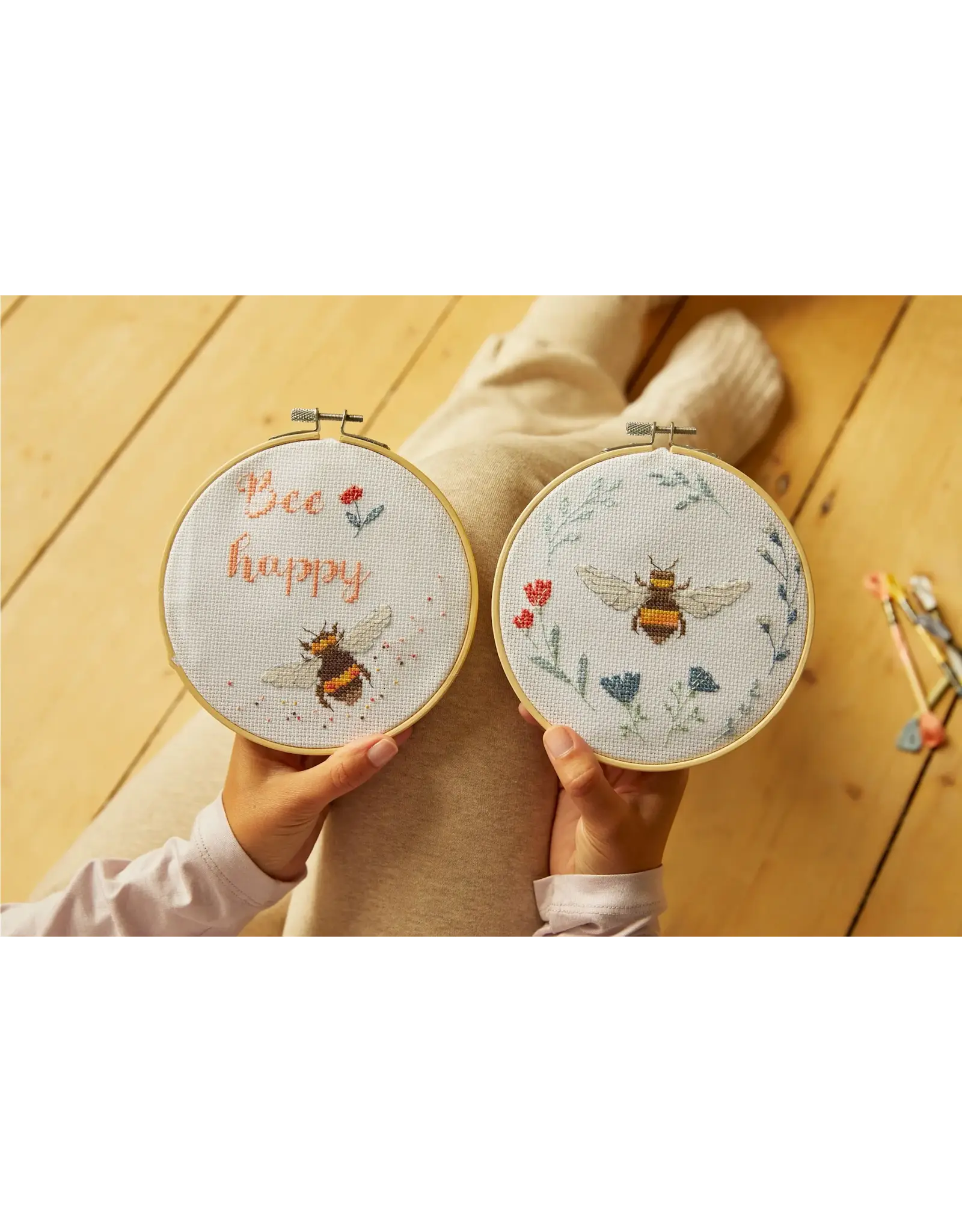DMC Well-Bee-Ing Cross Stitch Duo Kit