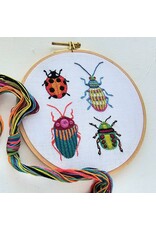 Jessica Long Embroidery Beetle Collection Embroidery Kit - Jessica Long Embroidery