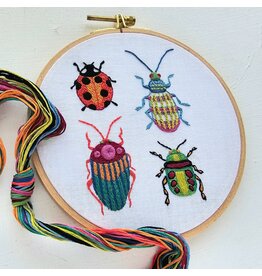 Jessica Long Embroidery Beetle Collection Embroidery Kit - Jessica Long Embroidery