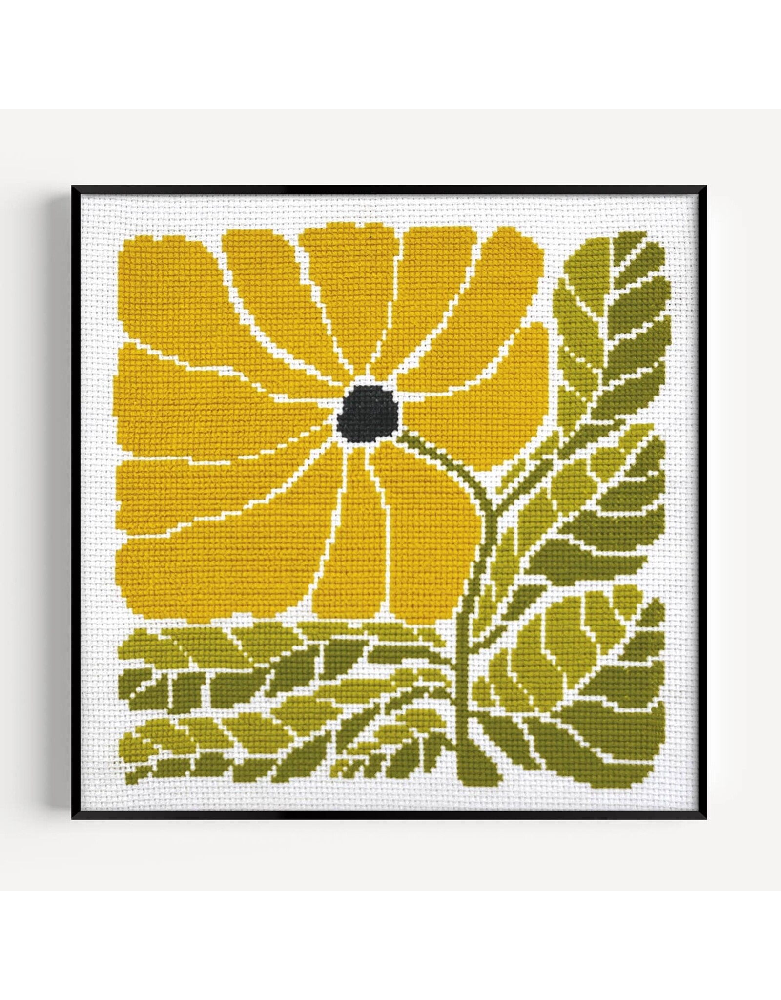 budgiegoods Sunny Blossom Beginner Cross Stitch Kit by budgiegoods