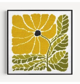 budgiegoods Sunny Blossom Beginner Cross Stitch Kit by budgiegoods