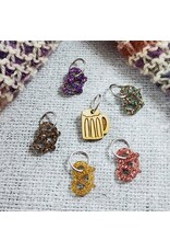 Pretzels Stitch Markers Acrylic Rings by Katrinkles