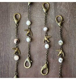 NNK Press Woodland Scissor Chain - Swallow In Flight - NNK Press