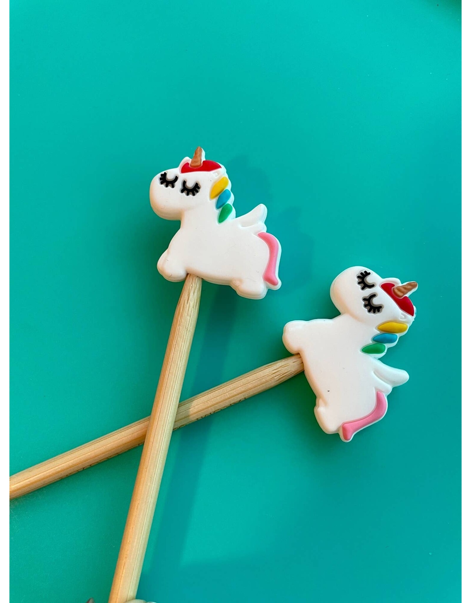 Comma Craft Co Stitch Stoppers - Rainbow Unicorn - Comma Craft Co.