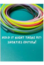 Comma Craft Co Dark Purple "Hold-It-Right-There" short set knitting stitch holder tubes - Comma Craft Co.