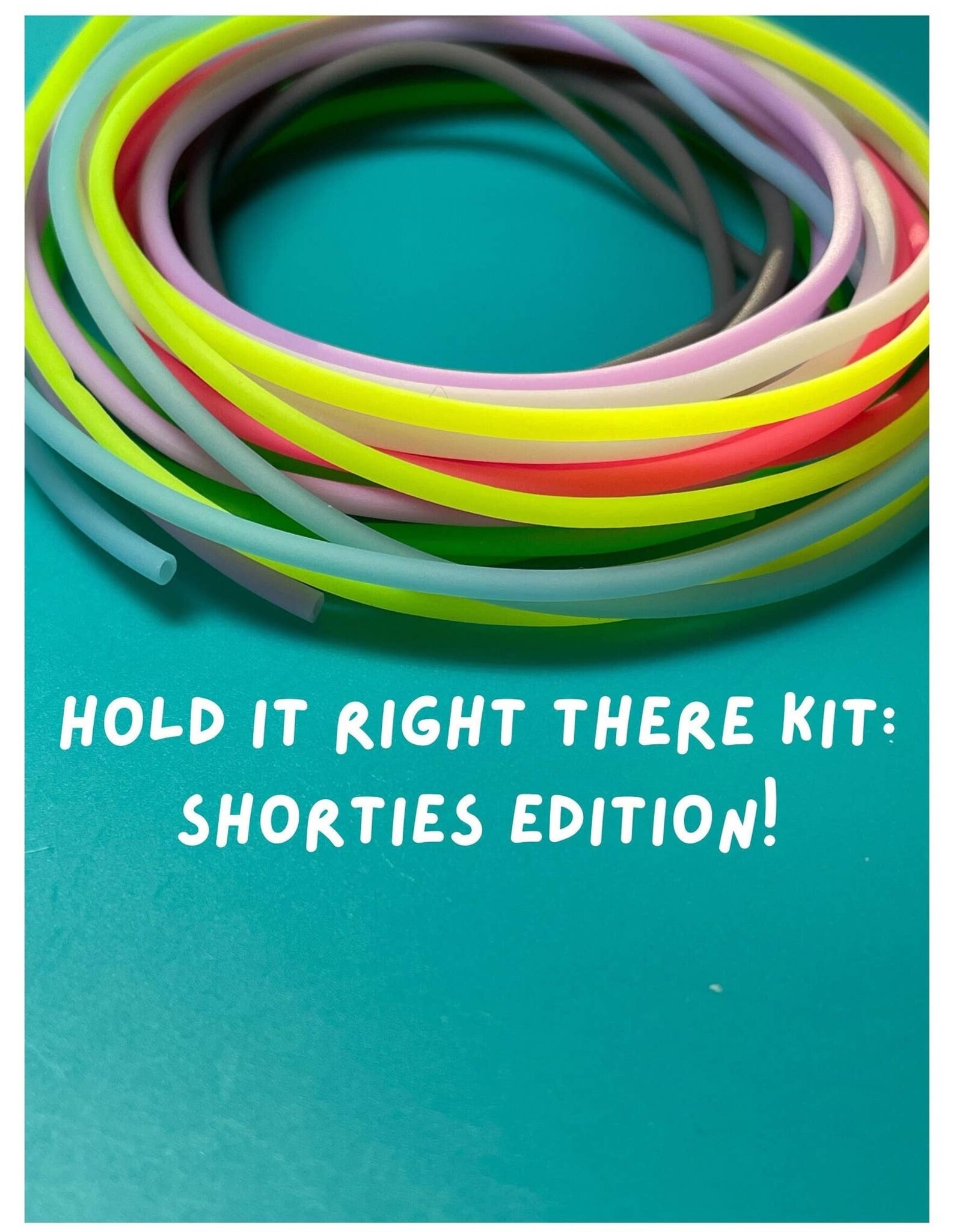 Comma Craft Co Dark Purple "Hold-It-Right-There" short set knitting stitch holder tubes - Comma Craft Co.
