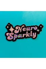 Comma Craft Co Neuro Sparkly Vinyl Sticker