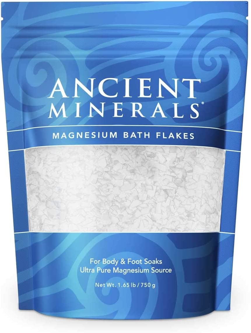 Ancient Minerals Bath Flakes 750g Hollow Reed School of Healing Arts