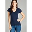 Navy V Neck T-shirt