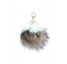 Party Time Pom Key Ring