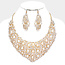 Burst of Pearls Necklace Set