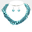 Twisted Truth Pearl Necklace Set