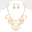 Circle Pop Necklace Set