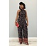 Blossom Bright Jumpsuit Black