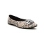 Get Up & Go Flats Brown Snakeskin