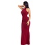 Out For The Evening Maxi Dress Burgundy